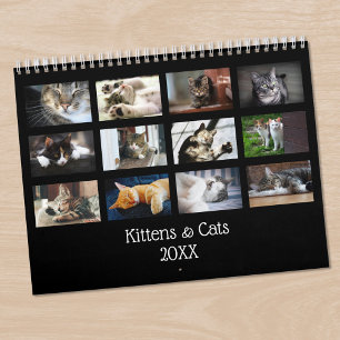 Erstellen Sie Ihr eigenes Niedliches Black Cover P Kalender