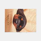 Erstellen Sie Ihr eigenes Niedliches Foto individu Fleecedecke (Vorderseite (Horizontal))