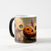 Erstellen Sie Ihr eigenes Niedliches Monster-Trio Verwandlungstasse (Vorderseite Links)