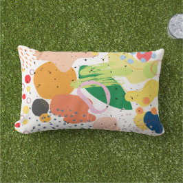 Erstellen Sie Ihr eigenes niedliches Muster Zazzle Kissen Für Draußen