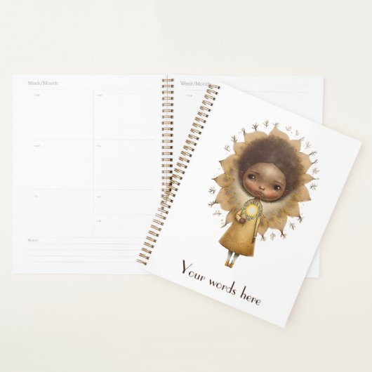 Erstellen Sie Ihr eigenes Niedliches Sonnenblumenm Planer (Anzeige)