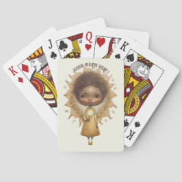 Erstellen Sie Ihr eigenes Niedliches Sonnenblumenm Spielkarten