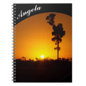 Erstellen Sie Ihr eigenes Notebook - schwarz Notizblock (Vorderseite)