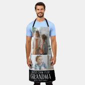 Erstellen Sie Ihr eigenes Oma Best Cook Ever Foto Schürze (Getragen)