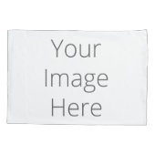 Erstellen Sie Ihr eigenes Paar von Pillowcases, St Kissenbezug (Rückseite-Links)