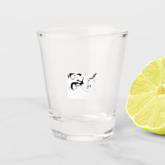 Erstellen Sie Ihr eigenes Paarfoto nach Maß Schnapsglas