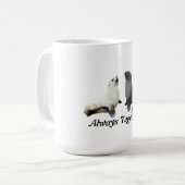 Erstellen Sie Ihr eigenes Paarfoto & Text Kaffeetasse (Vorderseite Links)