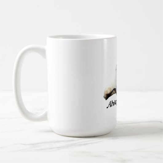 Erstellen Sie Ihr eigenes Paarfoto & Text Kaffeetasse (Links)
