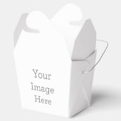 Papiergeschenkschachtel, Take Out 5,08x5,08x6,96 (Geöffnet)