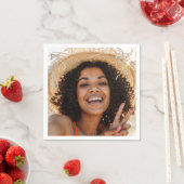 Erstellen Sie Ihr eigenes Party für das Selfie-Fot Serviette (Beispiel)