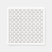 Erstellen Sie Ihr eigenes Party für ein individuel Serviette (Vorderseite)