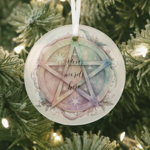 Erstellen Sie Ihr eigenes Pastell Starry Rainbow P Ornament Aus Glas