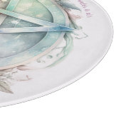 Erstellen Sie Ihr eigenes Pastell Starry Rainbow P Schneidebrett (Ecke)