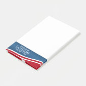 Erstellen Sie Ihr eigenes patriotisches Kampagneng Post-it Klebezettel (angewinkelt)