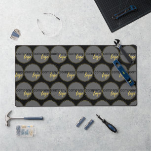ERSTELLEN SIE IHR EIGENES PATTERN BUSINESS LOGO SCHREIBTISCHUNTERLAGE