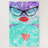 Erstellen Sie Ihr eigenes perfektes Herz Puzzle (Vertikal)