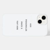 Erstellen Sie Ihr eigenes Personalisieren Case-Mate iPhone Hülle (Rückseite (Horizontal))