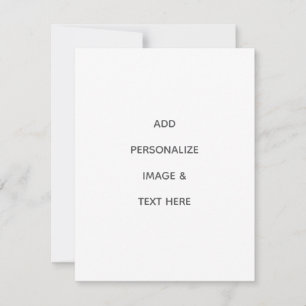 Erstellen Sie Ihr eigenes Personalisieren RSVP Karte