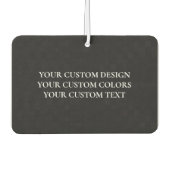 Erstellen Sie Ihr eigenes Personalisiert Autolufterfrischer (Vorderseite)