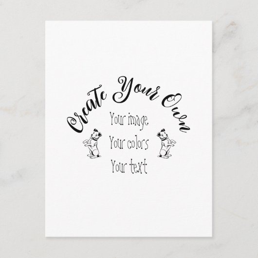 Erstellen Sie Ihr eigenes Personalisiert Begleitkarte (Vorderseite)