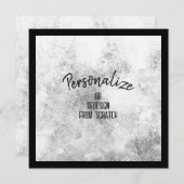 Erstellen Sie Ihr eigenes Personalisiert Einladung (Vorne/Hinten)