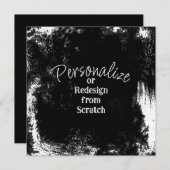 Erstellen Sie Ihr eigenes Personalisiert Einladung (Vorne/Hinten)