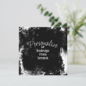 Erstellen Sie Ihr eigenes Personalisiert Einladung (Stehend Vorderseite)