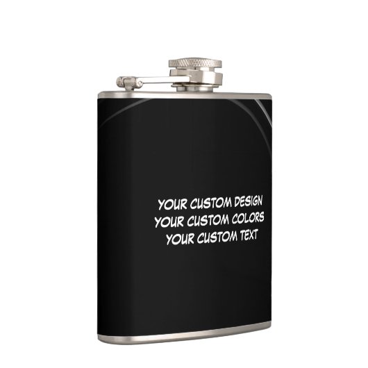 Erstellen Sie Ihr eigenes Personalisiert Flachmann (Rechts)