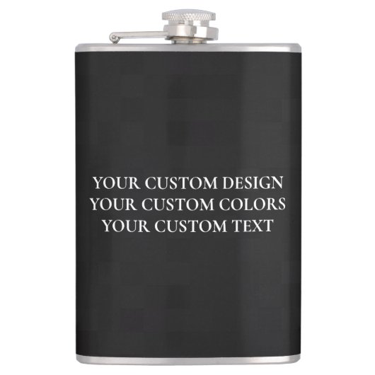 Erstellen Sie Ihr eigenes Personalisiert Flachmann (Vorderseite)