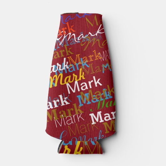 Erstellen Sie Ihr eigenes personalisiert Flaschenkühler (Vorderseite)