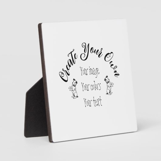 Erstellen Sie Ihr eigenes Personalisiert Fotoplatte (Vorderseite)