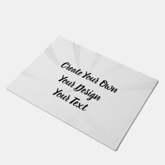 Erstellen Sie Ihr eigenes Personalisiert Fußmatte (Schrägansicht)