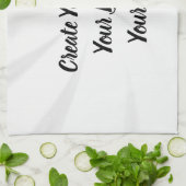 Erstellen Sie Ihr eigenes Personalisiert Geschirrtuch (Gefaltet)