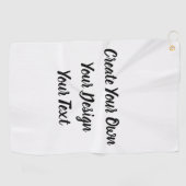 Erstellen Sie Ihr eigenes Personalisiert Golfhandtuch (Horizontal)