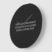 Erstellen Sie Ihr eigenes Personalisiert Große Wanduhr (Winkel)