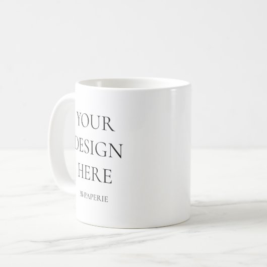 Erstellen Sie Ihr eigenes Personalisiert Kaffeetasse (Vorderseite Links)
