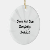 Erstellen Sie Ihr eigenes Personalisiert Keramik Ornament (Rechts)