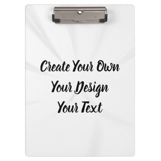 Erstellen Sie Ihr eigenes Personalisiert Klemmbrett (Vorderseite)