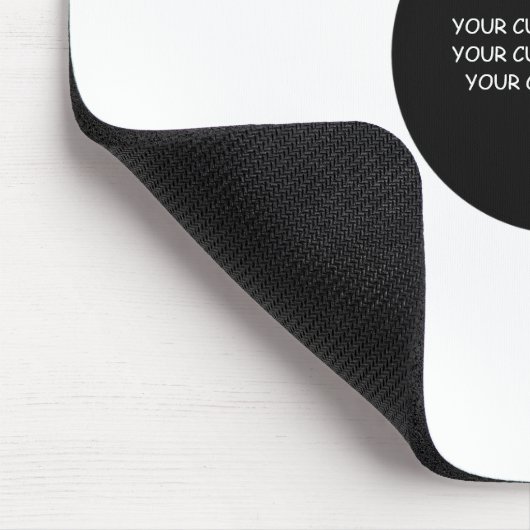 Erstellen Sie Ihr eigenes Personalisiert Mousepad (Ecke)