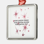 Erstellen Sie Ihr eigenes Personalisiert Ornament Aus Metall (Links)