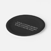 Erstellen Sie Ihr eigenes Personalisiert Pappteller (Schrägansicht)