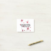 Erstellen Sie Ihr eigenes Personalisiert Post-it Klebezettel (Auf Schreibtisch)