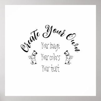 Erstellen Sie Ihr eigenes Personalisiert Poster