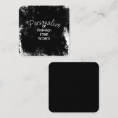 Erstellen Sie Ihr eigenes Personalisiert Quadratische Visitenkarte (Vorne/Hinten)