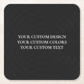 Erstellen Sie Ihr eigenes Personalisiert Rechteckiger Pappuntersetzer (Vorderseite)