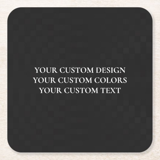 Erstellen Sie Ihr eigenes Personalisiert Rechteckiger Pappuntersetzer (Vorderseite)