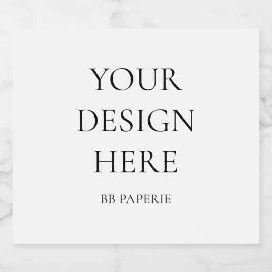 Erstellen Sie Ihr eigenes Personalisiert Schaumweinetikett (Einzelnes Label)