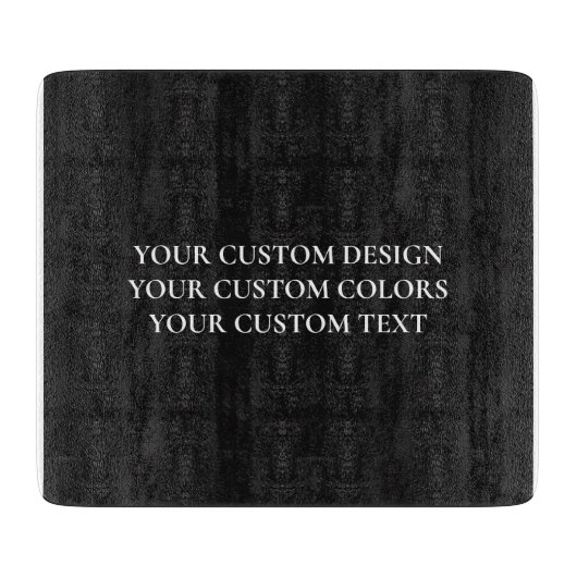 Erstellen Sie Ihr eigenes Personalisiert Schneidebrett (Vorderseite)