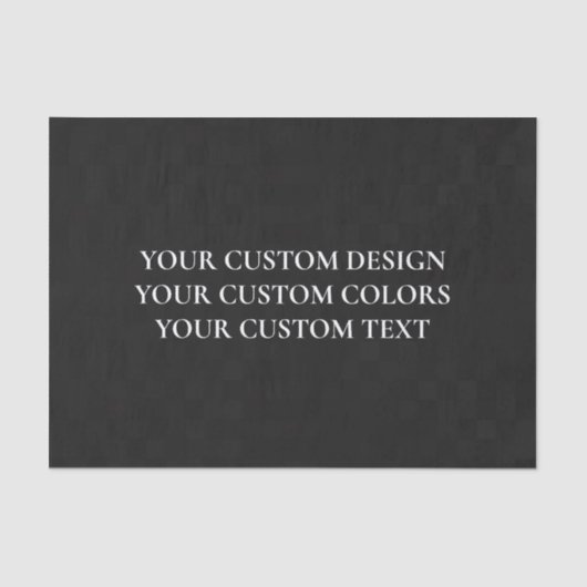 Erstellen Sie Ihr eigenes Personalisiert Seidenpapier (Vorderseite)