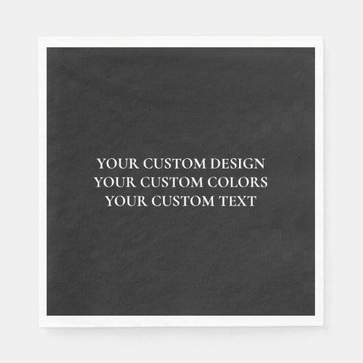 Erstellen Sie Ihr eigenes Personalisiert Serviette (Vorderseite)